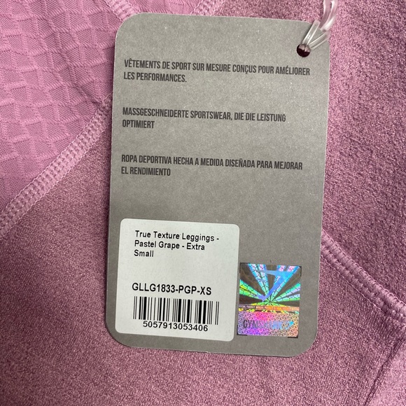 Gymshark textured pink leggings xs - Picture 5 of 6